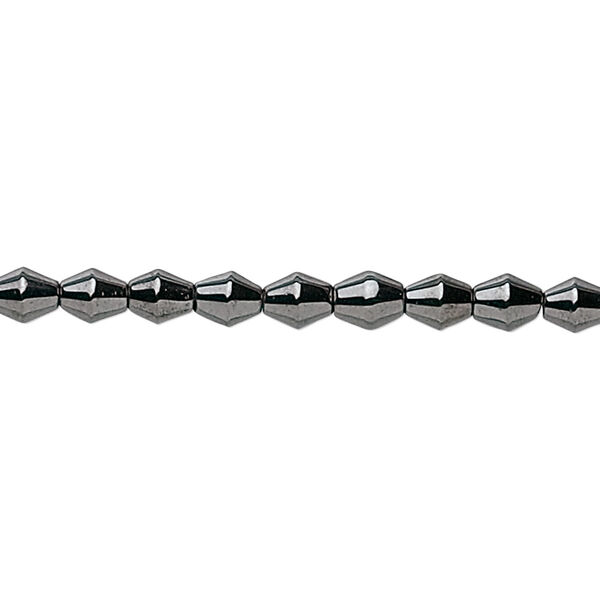 Bead, Hemalyke™ (man-made), 5x4mm double cone. Sold per 15-1/2" to 16" strand. image number 0