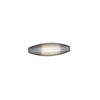 Bead, Navajo pearl style brushed oxidized sterling silver, 18 x 6mm oval. Sold individually. image number 0