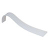 Display, bracelet, acrylic, frosted white, 7-2/3 x 1-5/8 x 2-inch ramp. Sold individually. image number 1