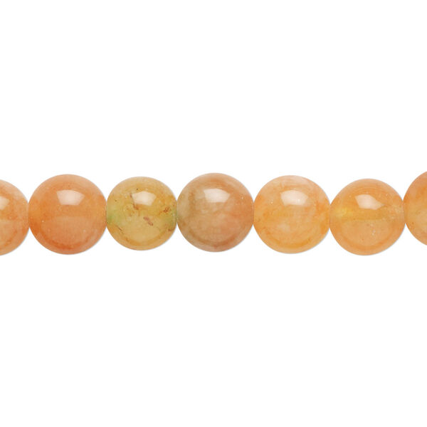 Quartz 1pkg1, round bead C grade, 15 inch 7-9mm image number 0