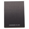 Earring card, adhesive and card stock, black, 3 x 2-1/4 inches with "HANDMADE IN USA." Sold per pkg of 100. image number 0