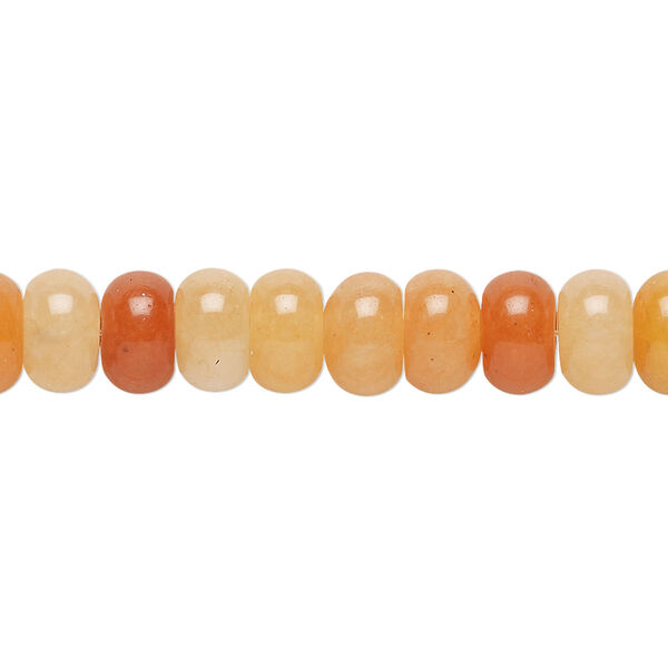 Bead 1pkg10 red aventurine, 8x5mm rondelle B grade, natural light to medium image number 0