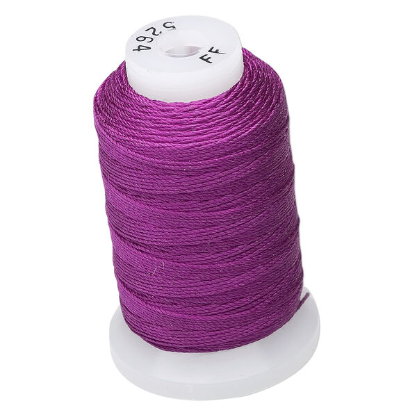 Thread, Purely Silk™, 3-ply, plum, size FF. Sold per 115-yard spool. image number 0