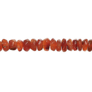 Carnelian 1pkg1, hand-cut tumbled faceted rondelle bead, dark 13 inch 5x2mm-7x4mm