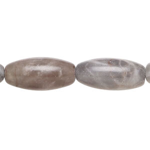 Grey marble 1pkg1, oval bead natural, 15 inch 19x10mm-21x11mm