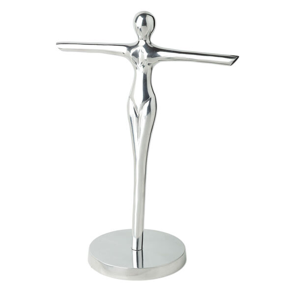 Display, aluminum, 13-1/4 x 10 x 5-1/4 inch mannequin. Sold individually. image number 0