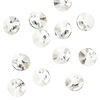 Drop 144pk crystal, Swarovski® 8mm pendant mini disk 6428 image number 1