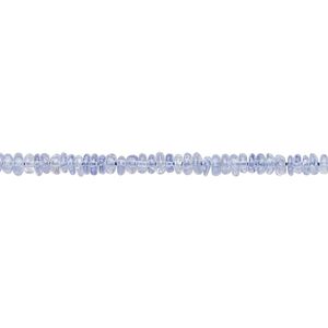 Tanzanite 1pkg1, hand-cut rondelle bead 12 inch 2x1mm-3x2mm