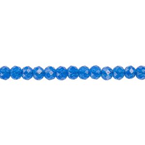 Quartz 1pkg1, faceted round bead 13 inch 2mm
