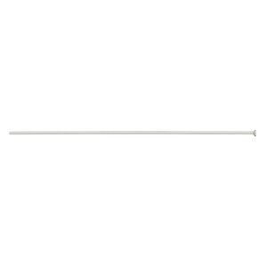 Head pin, stainless steel, 2-1/2 inches, 21 gauge. Sold per pkg of 50.
