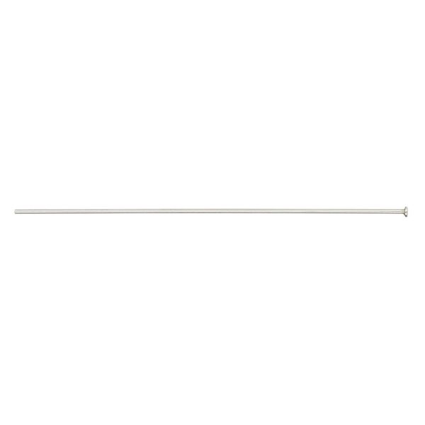 Head pin, stainless steel, 2-1/2 inches, 21 gauge. Sold per pkg of 50. image number 0
