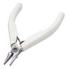 Pliers Lindstrom® Supreme series 1pkg1 alloyed steel, 4-3/4 inches flat-nose, white /  silver 4-3/4" (PLR-7490) image number 1