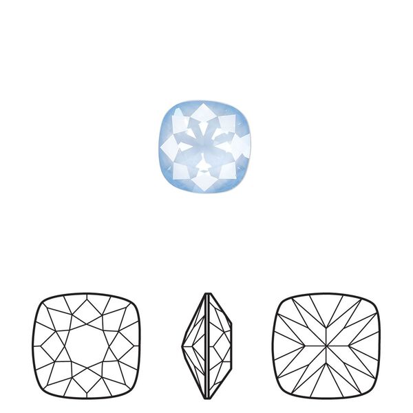 Fancy stone 144pk crystal sky ignite, Swarovski® 10mm cushion 4470 image number 0