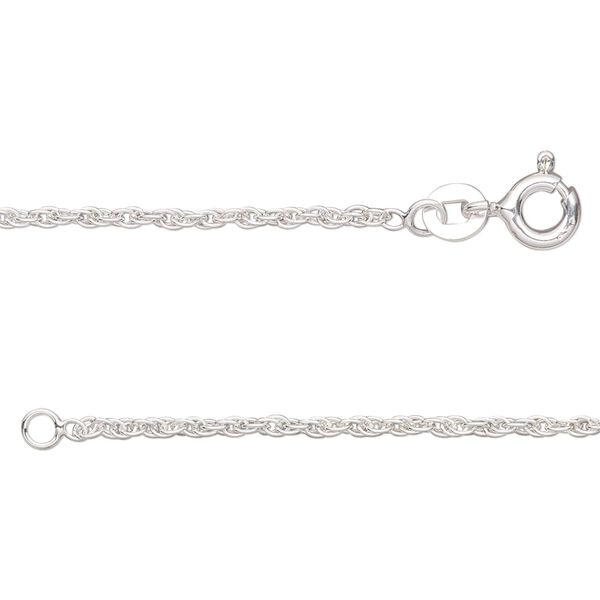 Necklace, Create Compliments®, sterling silver and enamel, black, 15mm round with flower and dots design, adjustable at 18 and 20 inches with springring clasp. Sold individually. image number 1