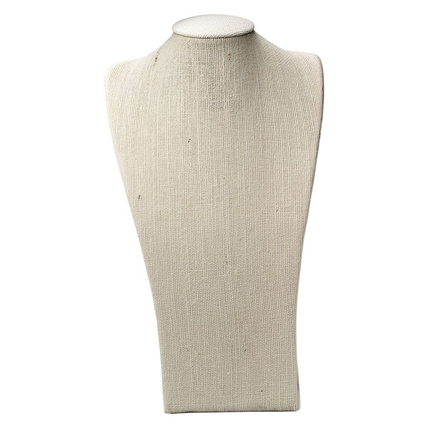 Display, necklace, hemp, 13-1/2 x 7-1/2 x 3-1/2 inches. Sold individually. image number 0