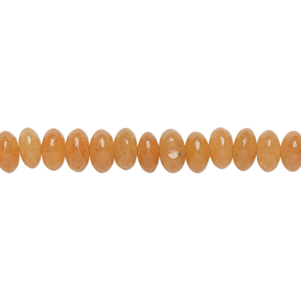 Bead 1pkg1 red aventurine, 6x4mm-7x4mm rondelle B grade, 15.5-16 inch natural image number 0