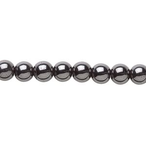 Hemalyke™ 1pkg1, round bead 15.5-16 inch 6mm