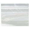 Bag, Tite-Lip™, plastic, clear and white, 3x2-inch side zip with block. Sold per pkg of 1,000. image number 1