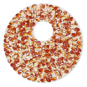 Iron-on transfer 1pk crystal red magma, Crystal Passions® 40mm go-go 72020