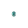 Fancy stone 1pkg180 Caribbean green foil back, Swarovski&reg; ReCreated&trade;, 8x6mm oval 4120 image number 0