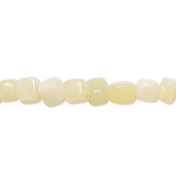 Peridot new "jade" 1pkg1, pebble bead natural 15 inch small image number 0