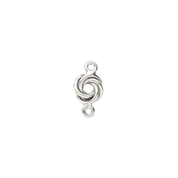 Link, JBB Findings, sterling silver, 7mm circle. Sold individually. image number 0