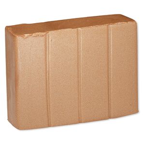 Polymer clay, Sculpey® PREMO, pkg/2 ounces, copper.