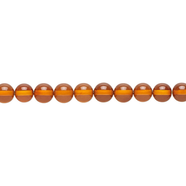 Baltic amber 1pkg1, round bead B grade, 15.5-16 inch 5mm image number 0
