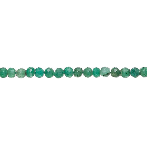 Quartz 1pkg1, hand-cut faceted rondelle bead 12 inch 3x2mm-4x3mm image number 0