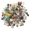 Multi-gemstone / glass 1pkg1, drilled / undrilled mixed shape bead 1/2 lb mix 4-35mm image number 1