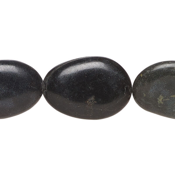 Blackstone 1pkg1, flat nugget bead, 15 inch small to extra-large image number 0