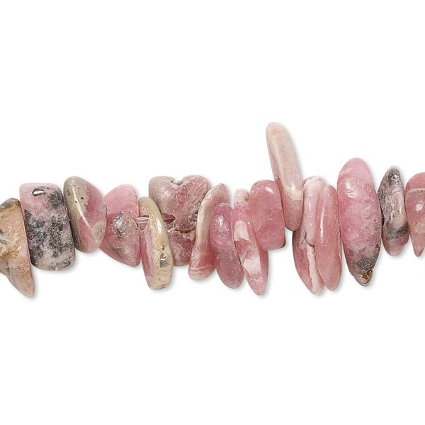Rhodochrosite 1pkg1, chip bead natural 8 inch medium image number 0