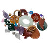 Multi-gemstone 1pkg1, mixed shape bead / component 1/4 kg mix 3-50mm image number 1