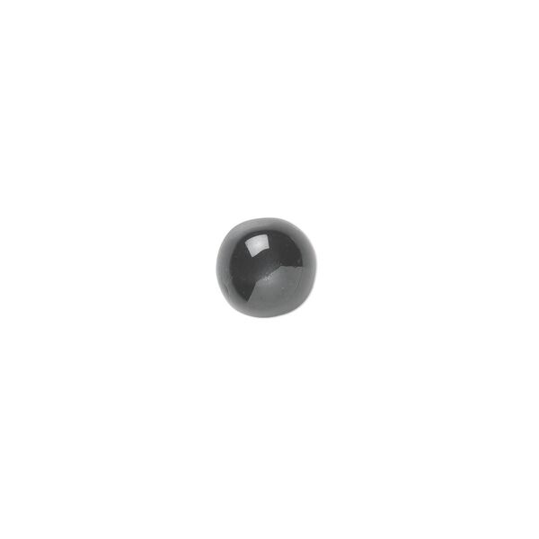 Star diopside 1pkg2, hand-cut non-calibrated round cab natural 7mm image number 0