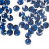 Drop 12pk dark sapphire, Crystal Passions® Regenerated 6mm pendant mini disk 6428 image number 1