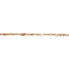 Mother-of-pearl shell 1pkg1, pebble bead 30 inch mix light orange small to large image number 1