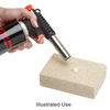 Torch, EUROTOOL® HANDYFLAME™, steel / plastic / brass, pkg/1, 7 x 2-1/2 inches, silver / black / orange, (SOL-315.00). image number 1
