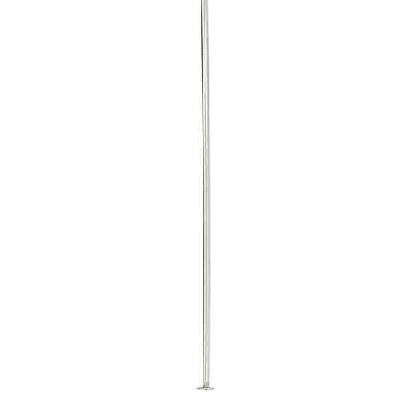 Head pin, stainless steel, 2 inches, 21 gauge. Sold per pkg of 50. image number 0