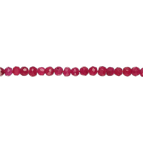 Quartz 1pkg1, hand-cut faceted rondelle bead 12 inch 3x2mm-4x3mm image number 0
