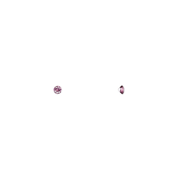 Gem, rhodolite garnet (natural), 2mm hand-cut faceted round, A grade, Mohs hardness 7 to 7-1/2. Sold per pkg of 8. image number 0