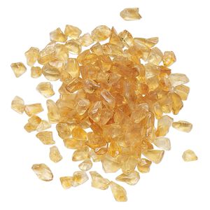 Citrine 1pkg1, undrilled inlay chip 10g mini