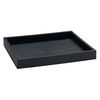Display tray, plastic, black, 8-1/4 x 7-1/4 x 1 inches. Sold individually. image number 0