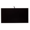Tray insert, velveteen, black, 14 x 7-3/4 inch pad. Sold individually. image number 0