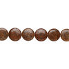 Rhyolite 1pkg1, puffed flat round bead, 14 inch 34-35mm image number 1