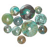 Turquoise 1pkg1, donut component and focal 1/4 lb mix 10-54mm image number 1