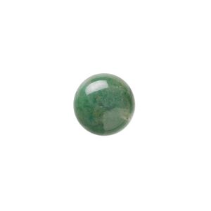 African "jade" 1pkg2, round cab natural calibrated 14mm