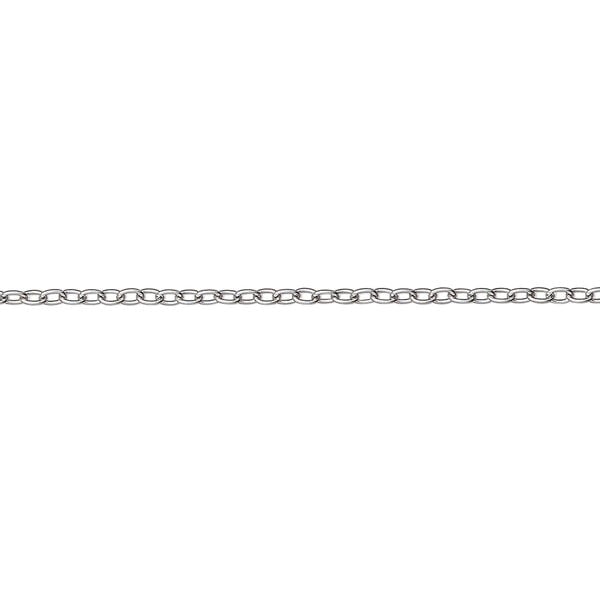 Chain 1pkg1 cable, 1.5mm, stainless steel 5 foot unfinished image number 0