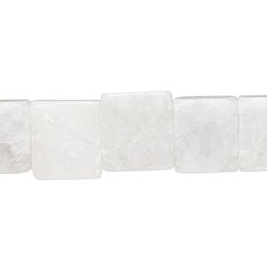 Amazonite 1pkg1, hand-cut flat square bead natural 15 inch 11-12mm