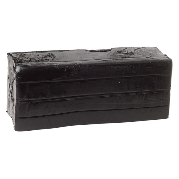 Polymer clay, Sculpey® PREMO, black. Sold per 1-pound bar. image number 0
