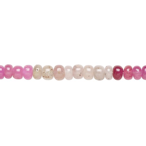 Multi-sapphire 1pkg1, hand-cut rondelle bead 7 inch 4x2mm-5x3mm image number 0